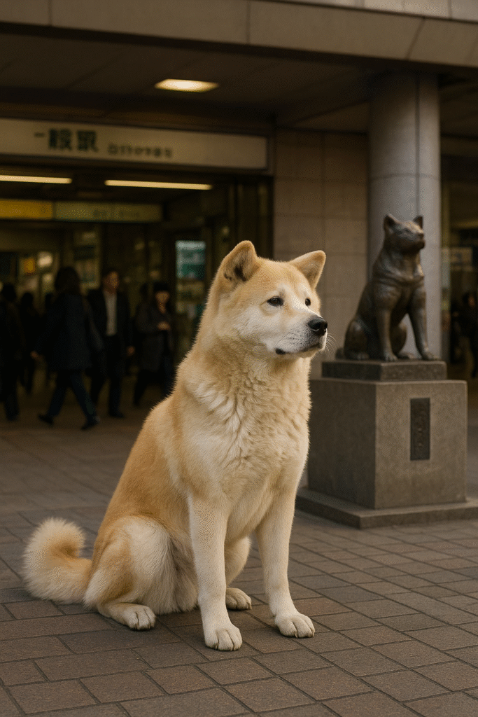 Kisah Mengharukan Hachiko, Anjing Paling Setia dari Jepang hachiko anjing jepang yang setia